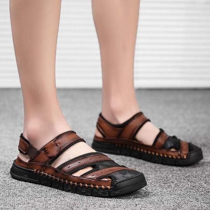 😍 Gladiator Outdoor Sandals Leather... - Touchy Style .