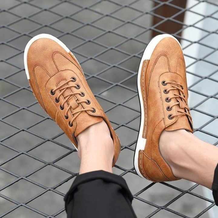 😍 Handmade Sneakers Outdoor Leather... - Touchy Style .