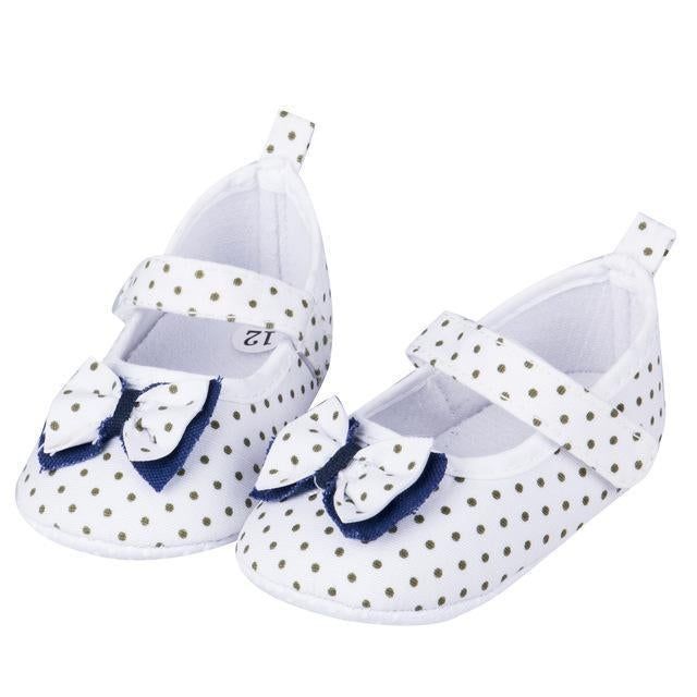 Heart, if you love this? 🖤 <br />
.<br />
.<br />
⭕️ Polka Dot Baby White Anti-slip Sneaker T - Touchy Style .