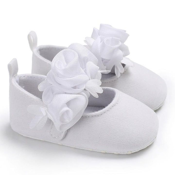 😍 Infant Solid Flower White... - Touchy Style .