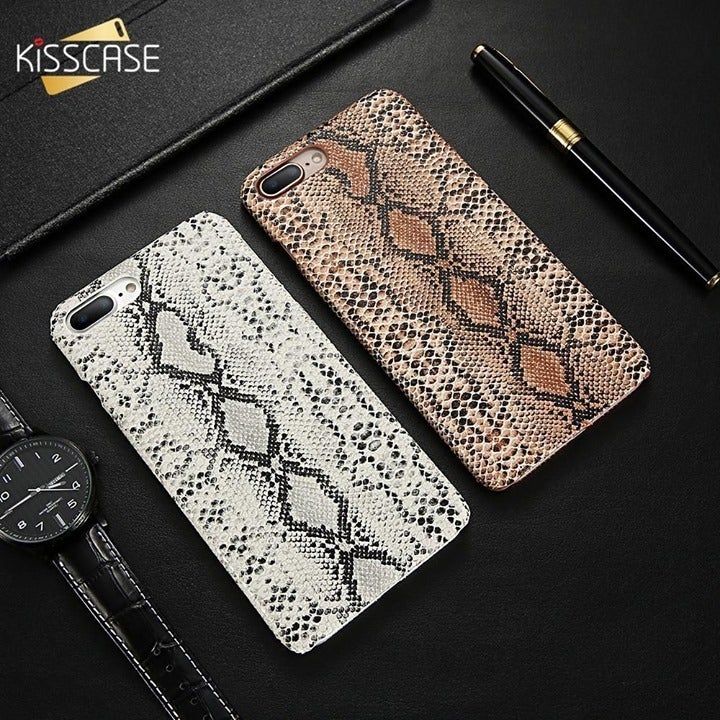 Luxury Snake Phone Case For iPhone 6 6S 7 8 Plus X XS Max XR - Touchy Style .