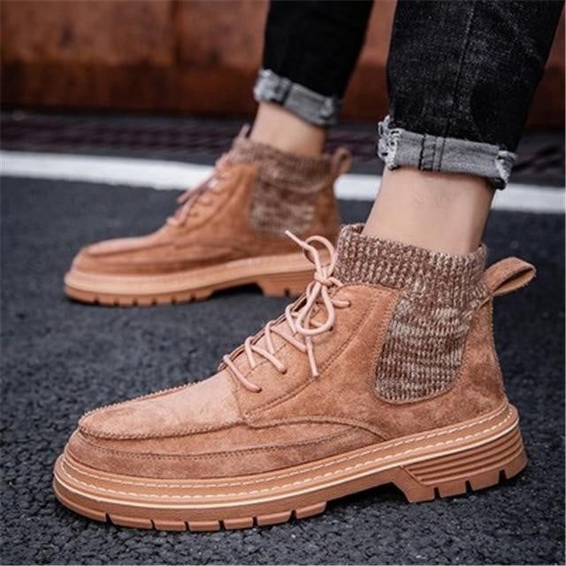 ✪ Outdoor Sneakers Ankle Boots... - Touchy Style .