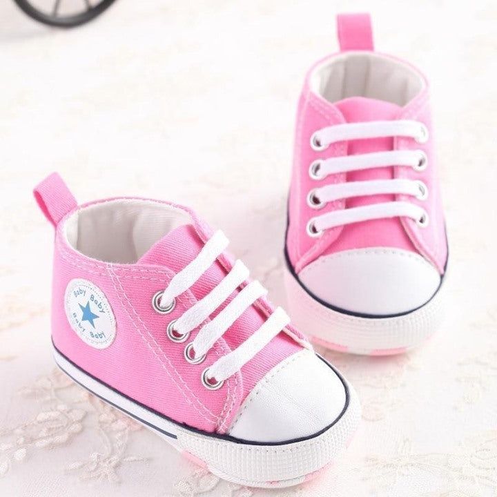 Polka Dot Toddler Girl and Boy Casual Shoes - Touchy Style .
