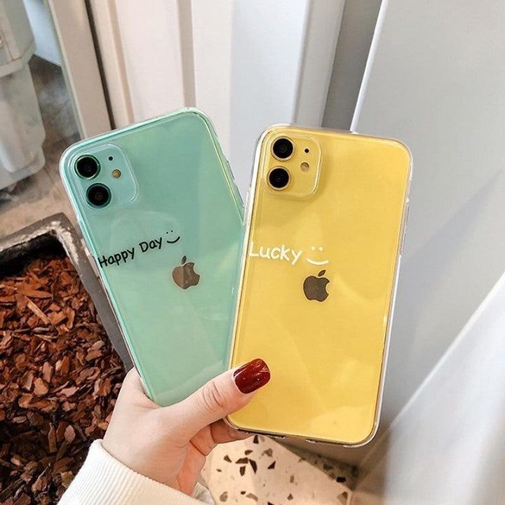 Protective Cute Fundas Phone Case for iPhone 11 Pro Max XR XS Max X 6 6s 7 8 Plus SE 2020 - Touchy Style .