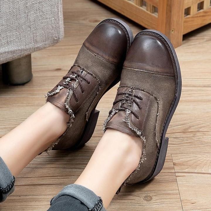 Rate this 1-5 💫👇<br />
.<br />
.<br />
⭕️ Business Casual Women Shoes Handmade Comfortable - Touchy Style .
