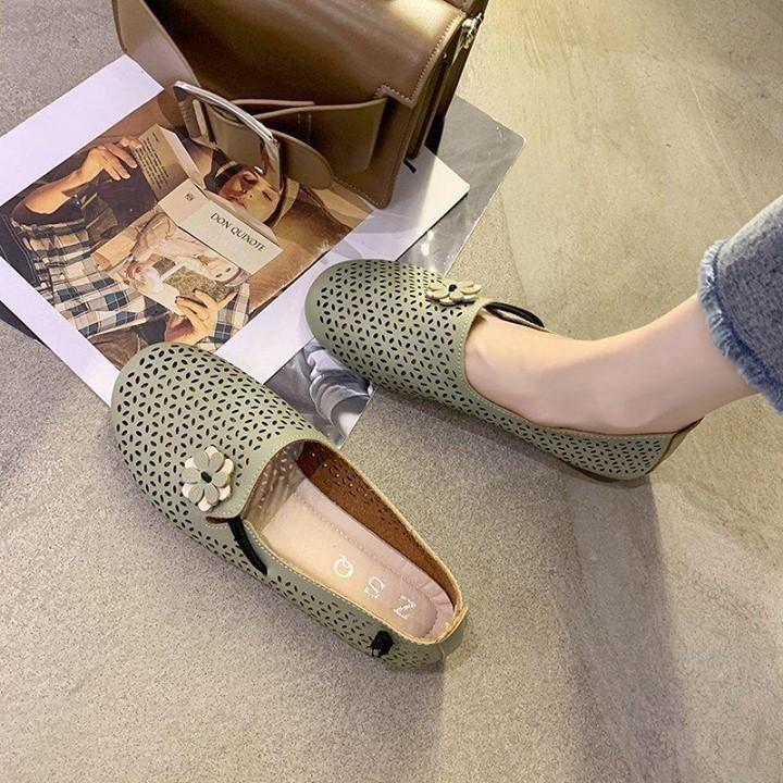 Rate this 1-5 💫👇<br />
.<br />
.<br />
⭕️ Casual Shoes 2020 summer Women Cutouts Leather M - Touchy Style .