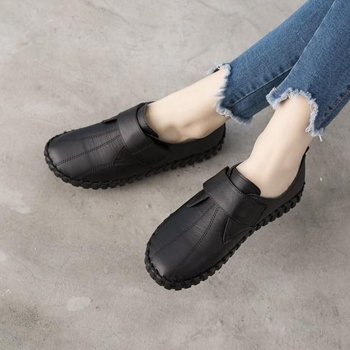 Rate this 1-5 💫👇<br />
.<br />
.<br />
⭕️ Women's Casual Shoes Spring Ladies Genuine Leath - Touchy Style .