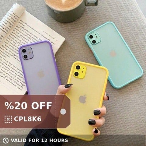 😍 Shockproof Candy Color Cute... - Touchy Style .