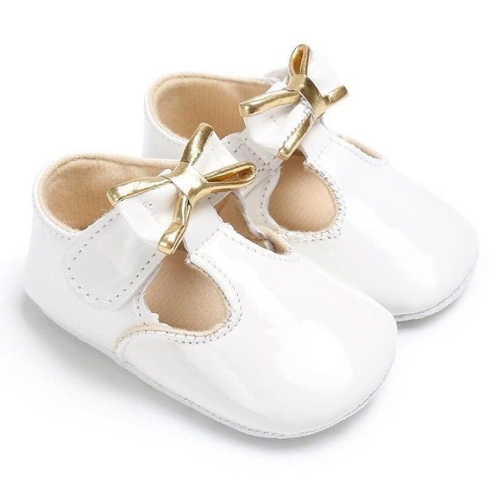 💎 Soft Bow-knot White Infant... - Touchy Style .