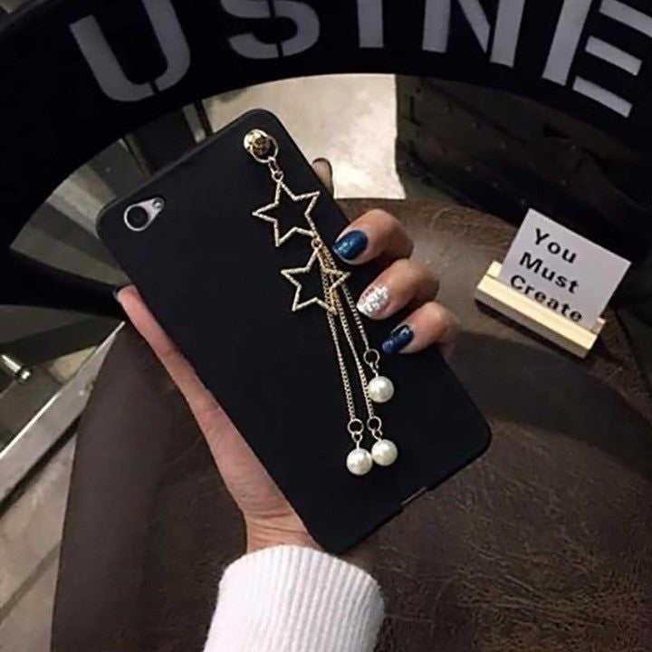 Star Pearl Pendant Phone Case for Galaxy A90, A80, A70 & More - $8.50 with FREE Shipping! - Touchy Style .