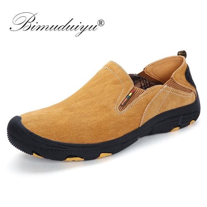 Stay Comfortable and Stylish with These Summer Leather Men's Casual Shoes - Touchy Style .
