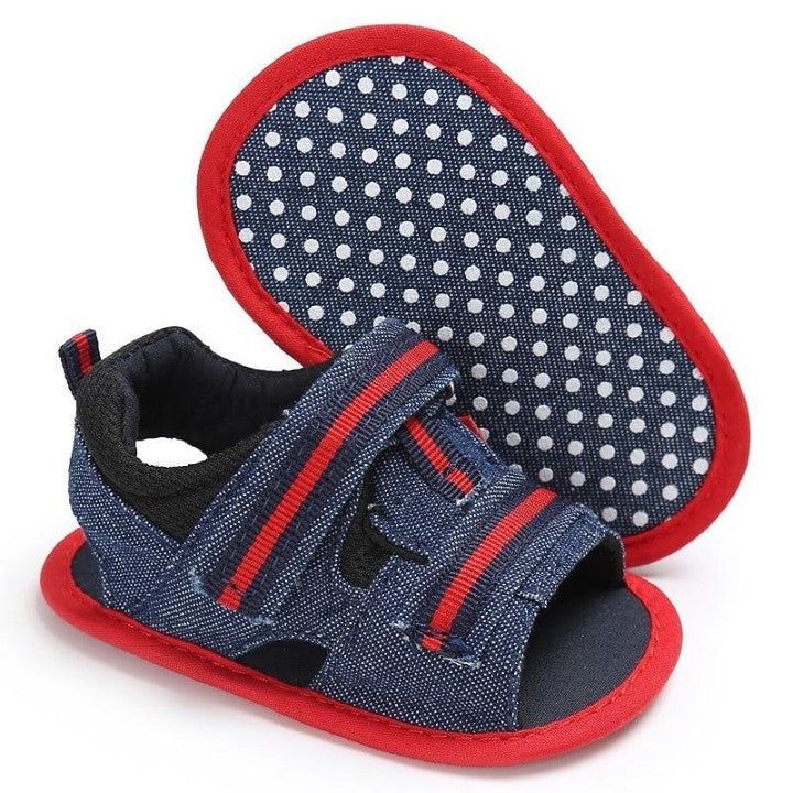 Stylish and Cozy Toddler Shoes - Summer Casual Baby Girl Boy Unisex Canvas Sandals - Touchy Style .
