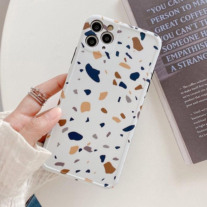 Stylish and Protective Marble Stone Pattern Phone Case for iPhone - Touchy Style .