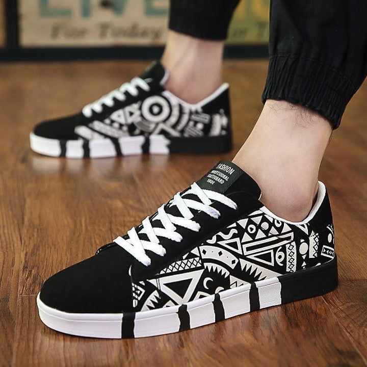 🔥 Vulcanize Sneakers Canvas Black... - Touchy Style .