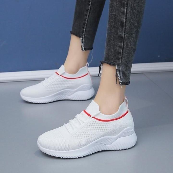 ⭕️ Women's Casual Shoes 2021 Flat Running Sneakers Comfortable Breathable Fitness Vulcanized Sho - Touchy Style .