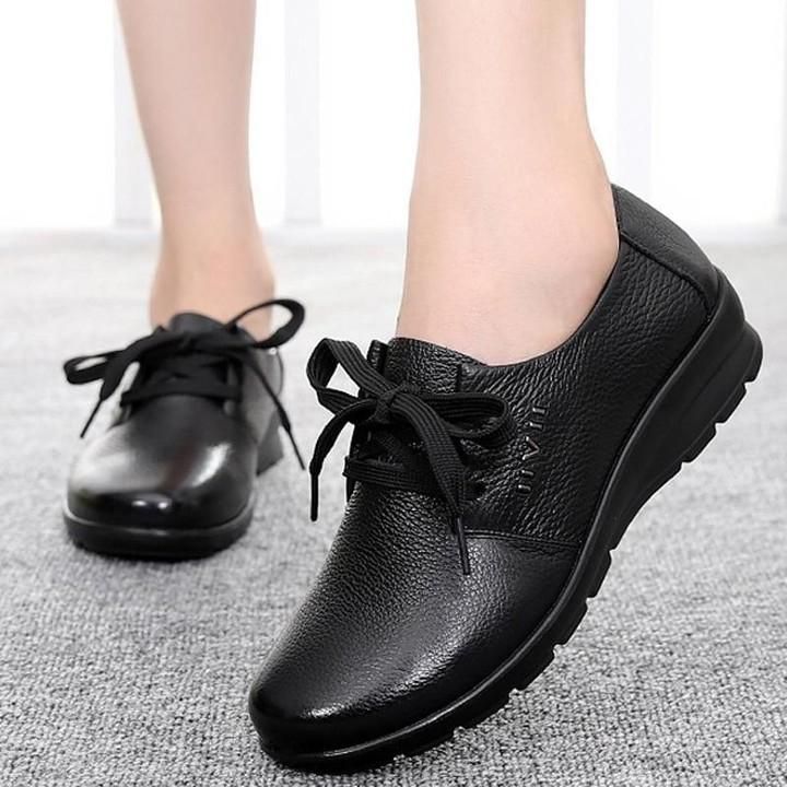 Women's Casual Shoes Black Flat... - Touchy Style .
