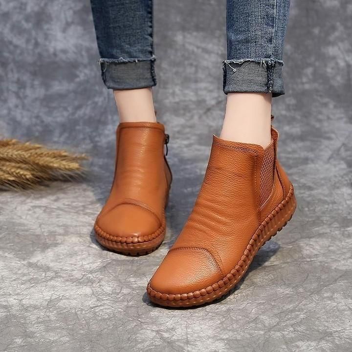 Women's Casual Shoes Brown Soft... - Touchy Style .