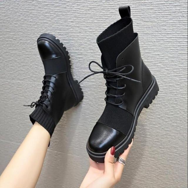 ✪ Women's Casual Shoes Flat Comfortable Black Ankle Boots ✪ <br />
.<br />
⚡️ Link In The Bi - Touchy Style .