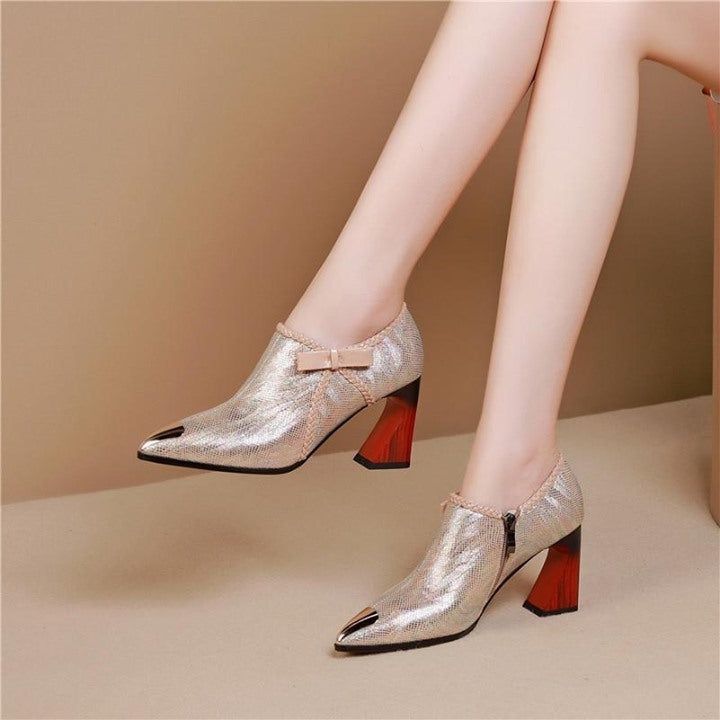 ⁌ Women's Casual Shoes Leather... - Touchy Style .