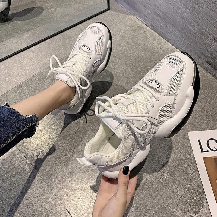 Women's Casual Shoes White Air Mesh Outdoor Sneakers at $49.44 Choose your wows. <br />
<br />
https - Touchy Style .