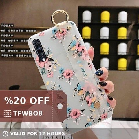 😍 Wrist Strap Phone Case... - Touchy Style .