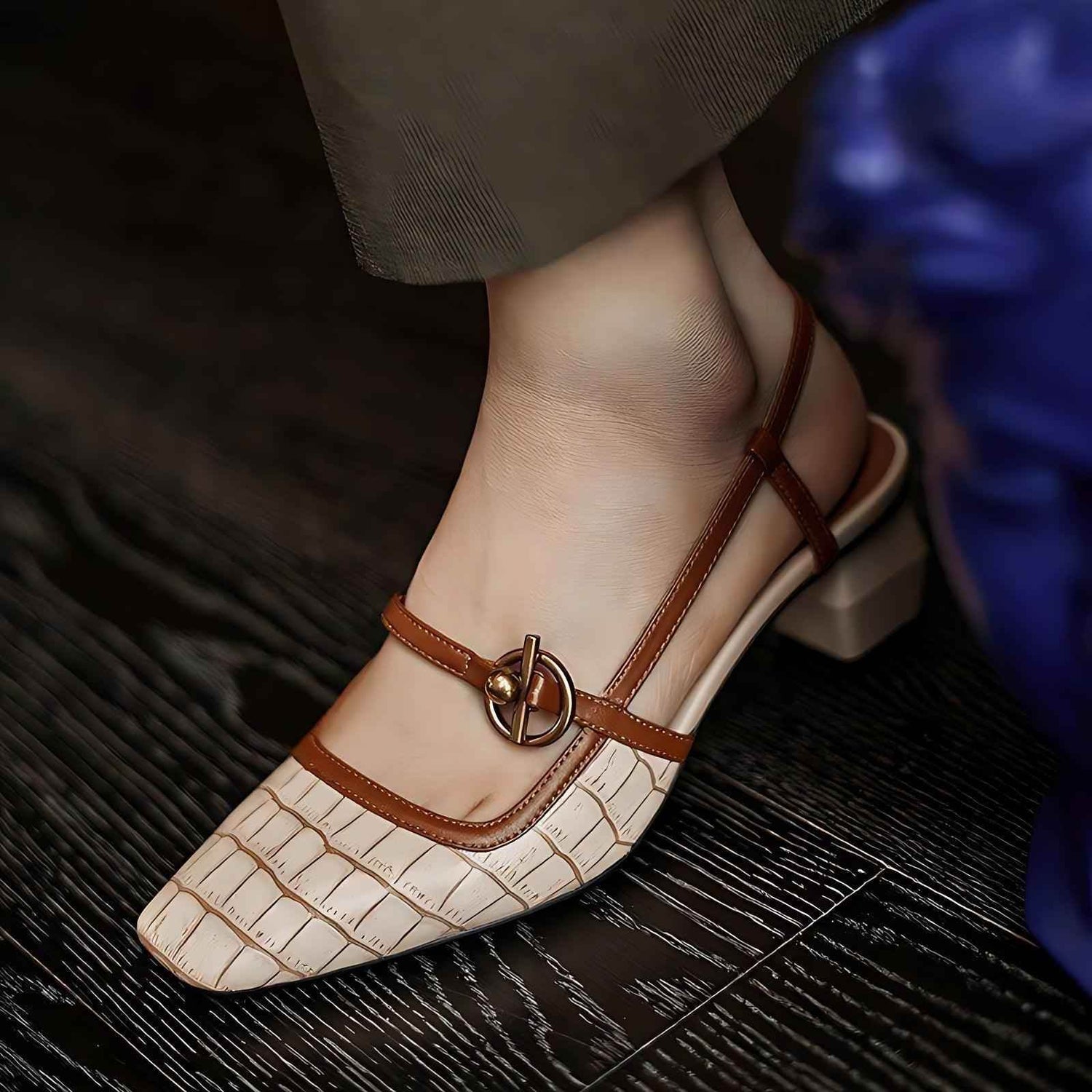 Low Heel Sandals - Touchy Style