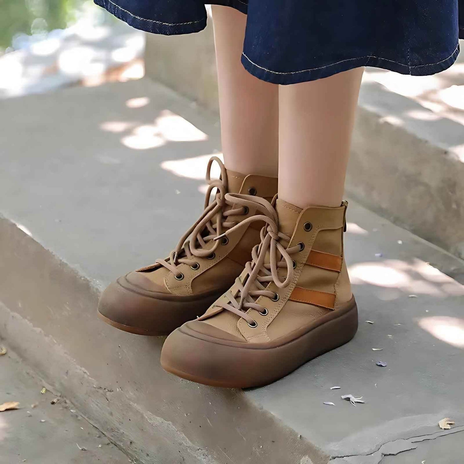 Brown Leather Shoes - Touchy Style