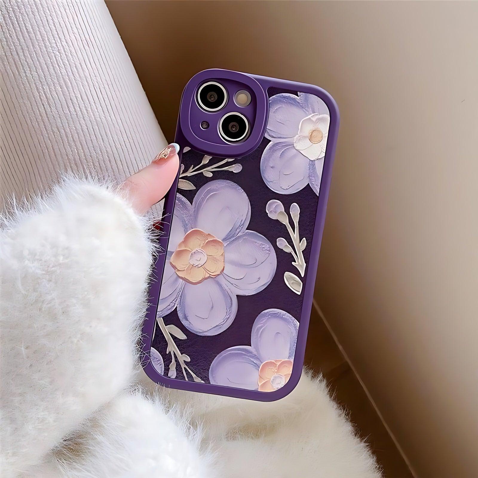 Flower Phone Cases - Touchy Style .