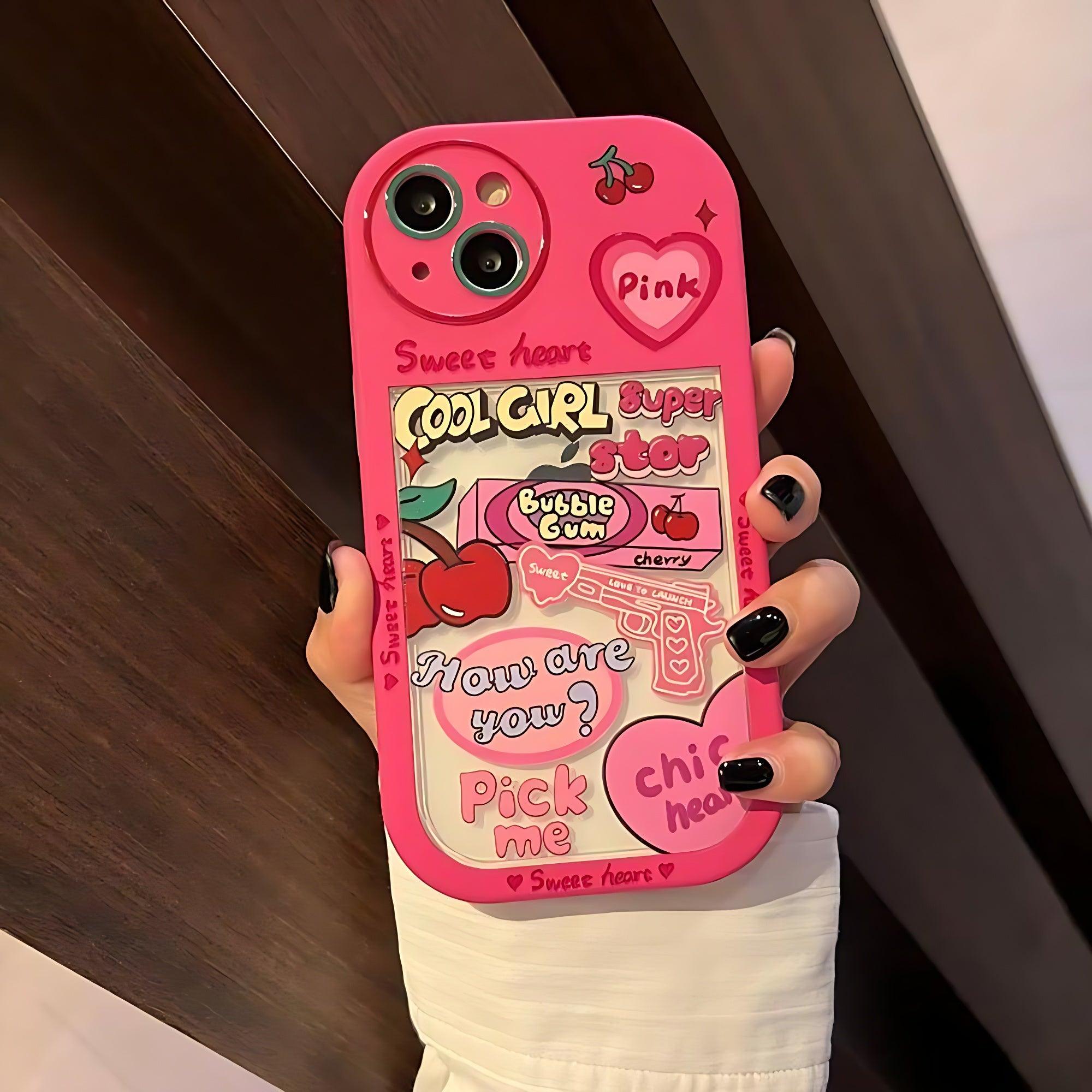 TPU Cute Phone Cases - Touchy Style .