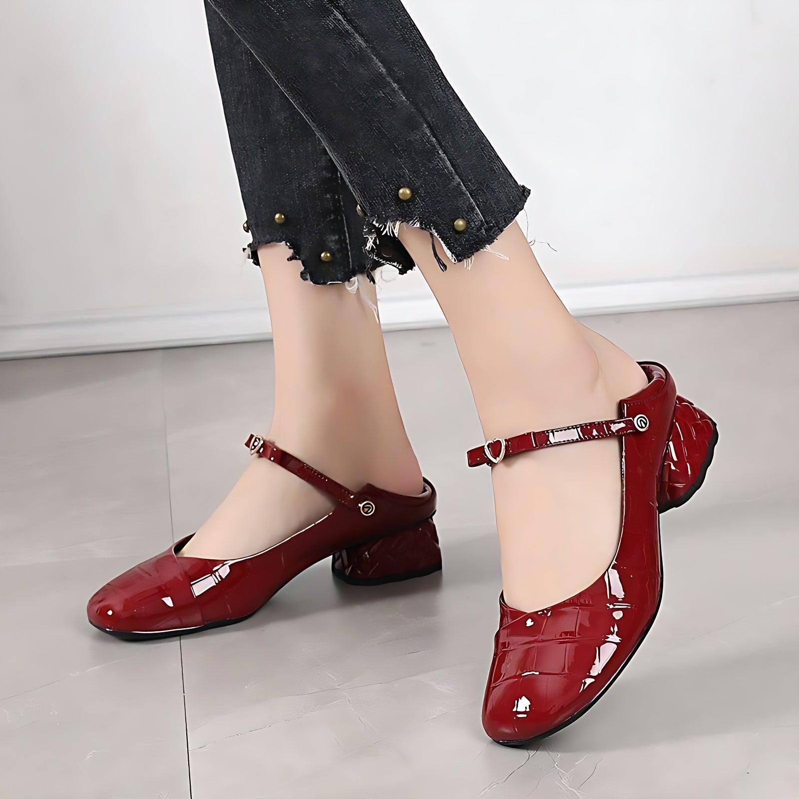 Red Casual Shoes - Touchy Style .