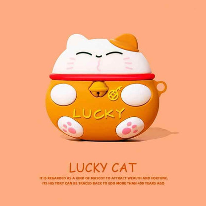 3D Cartoon Tart - Soft Silicone Cover - AirPods Case for 1, 2, and 3 Pro - Touchy Style