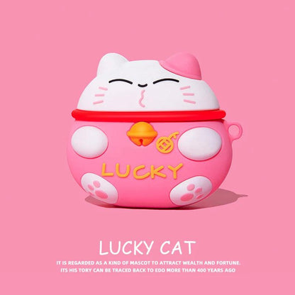 3D Cartoon Tart Soft Silicone Cover wireless earphone case for AirPods 1, 2, and 3 Pro - Touchy Style .