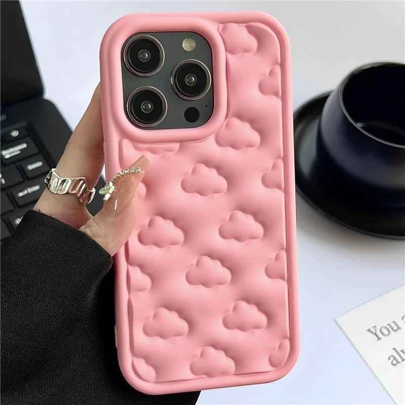 3D Clouds - Cute Phone Cases for iPhone 15 Pro Max, 11-14 Pro Max - Touchy Style