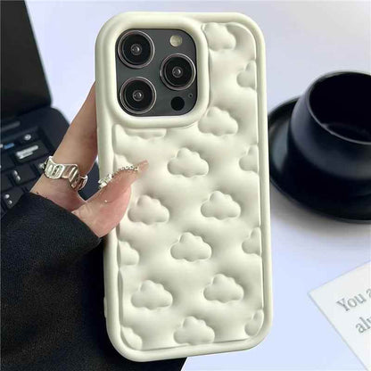 3D Clouds - Cute Phone Cases for iPhone 15 Pro Max, 11-14 Pro Max - Touchy Style