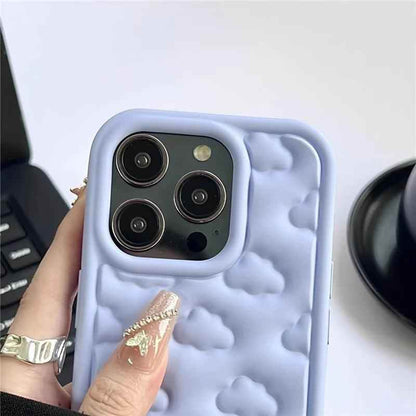 3D Clouds - Cute Phone Cases for iPhone 15 Pro Max, 11-14 Pro Max - Touchy Style