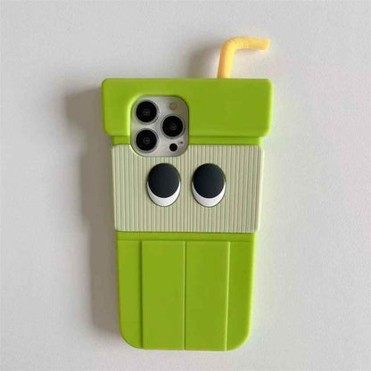 3D Kiwi Fruit Juice - Cute Phone Cases For iPhone 14, 13, 12, 11 Pro, XS Max, XR, X, SE2, 7p, 8 Plus - Touchy Style