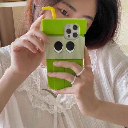 3D Kiwi Fruit Juice - Cute Phone Cases For iPhone 14, 13, 12, 11 Pro, XS Max, XR, X, SE2, 7p, 8 Plus - Touchy Style