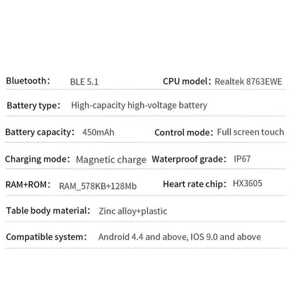 8763EWE Smartwatch: Your Perfect Fitness Companion - Touchy Style