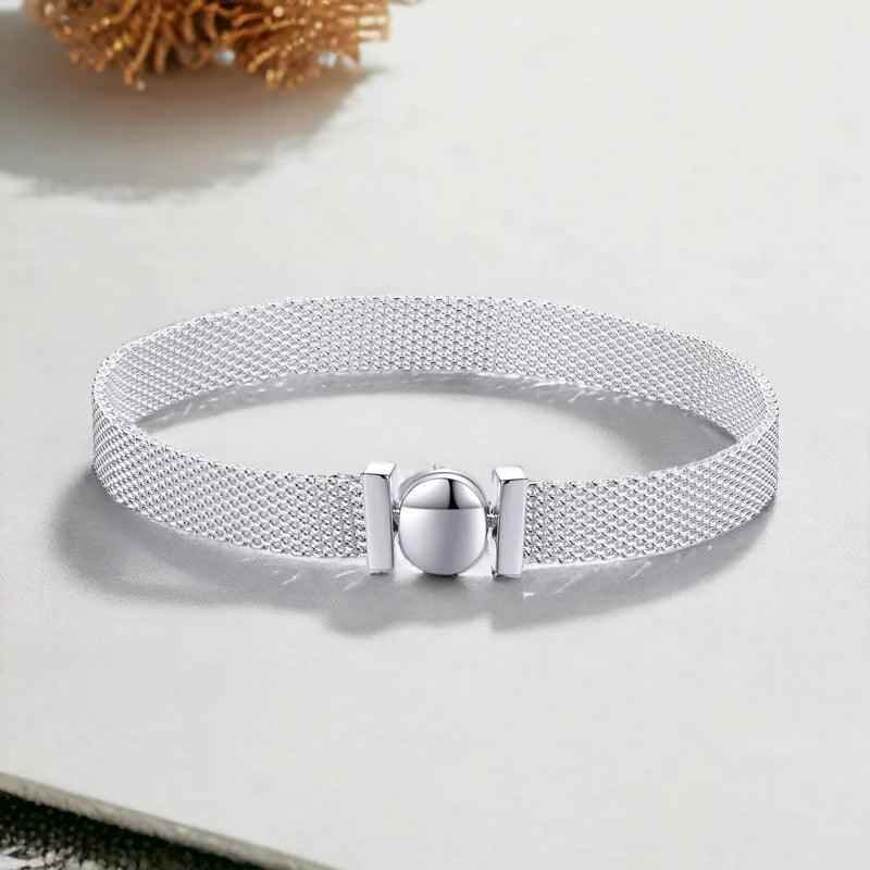 925 Sterling Silver Bracelets Charm Jewelry Relaxions Watch - SCX110 - Touchy Style
