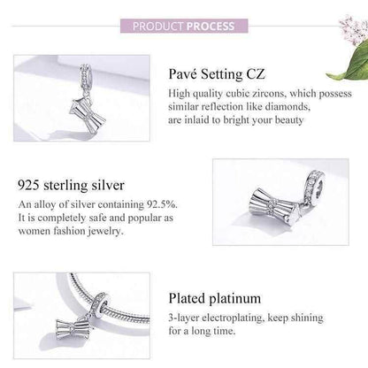 925 Sterling Silver Drip Pot Pendant Charm Jewelry Without Chain GN1233 - Touchy Style