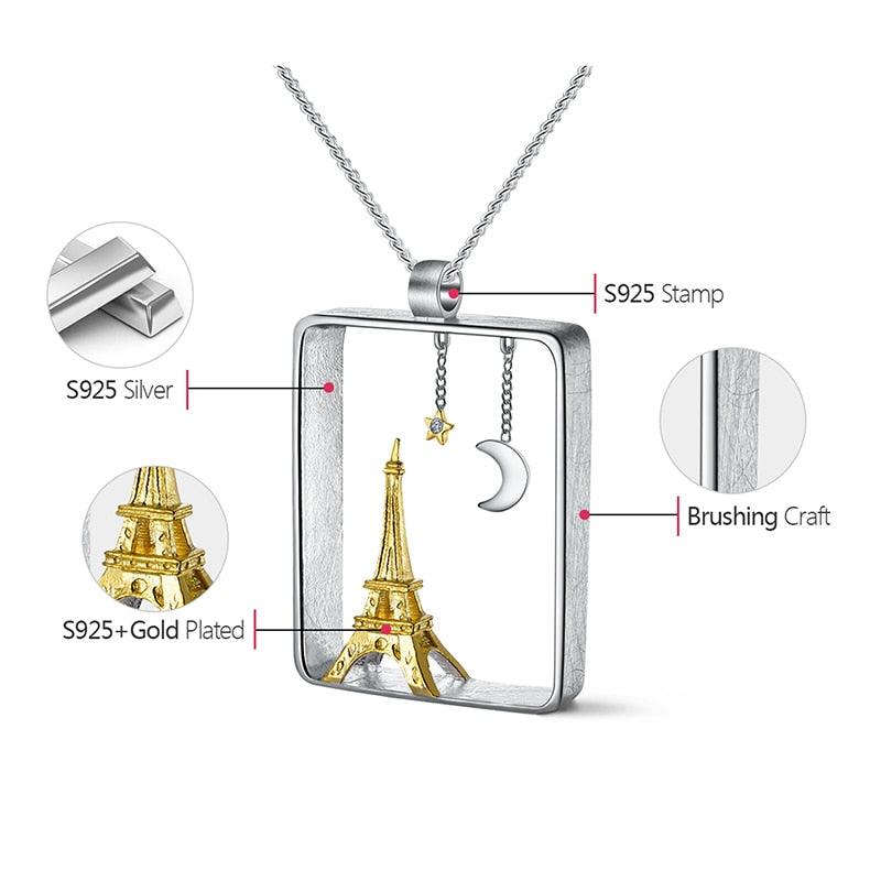 Buy Croc Charms Gold & Silver Double Eiffel Tower Rhinestone for