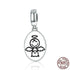 925 Sterling Silver Guardian Angel Pendant Charm Jewelry SCC328 Without Chain - Touchy Style