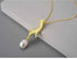 925 Sterling Silver LFJF0094 Pearl Hand Pendant Necklace Charm Jewelry - Touchy Style