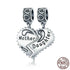 925 Sterling Silver Mother and Daughter Love Forever Pendant Charm Jewelry Without Chain - Touchy Style
