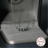 925 Sterling Silver Necklace Charm Jewelry - Emerald Zircon Pendant - Xm411 - Touchy Style