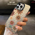 Cute Phone Cases for iPhone 16 Pro Max, 15 Plus, 14, 13, 12, 11, XS, XR - Floral Hard PC Cover - TU01 - Touchy Style