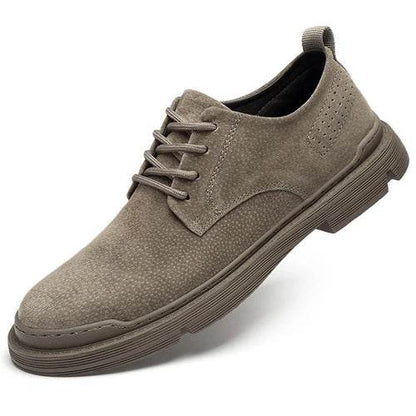 Casual Genuine Leather Men Shoes Breathable Suede Leather Men Oxfords Shoes Hot Sale Flats Man Footwear - Touchy Style