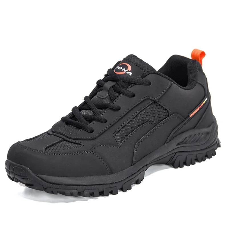 BONA New Designers Non-slip Wear-resistant Breathable Hiking Shoes Men Outdoor High-quality Jogging Walking Shoe Mansculino - Touchy Style