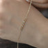 S925 Sterling Silver Plating 14K Gold Light Luxury Retro Hollow Zircon Bracelet For Womne Sweet Jewelry Gift - Touchy Style