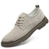 Casual Genuine Leather Men Shoes Breathable Suede Leather Men Oxfords Shoes Hot Sale Flats Man Footwear - Touchy Style